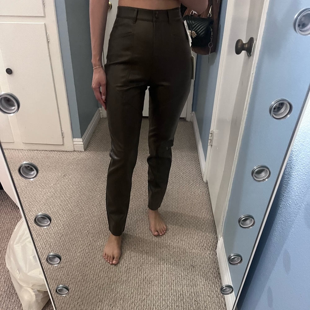 Aritzia Rebel Pant - Rich Mocha Brown